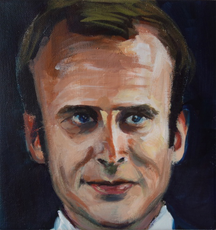 Portrait d'Emmanuel Macron